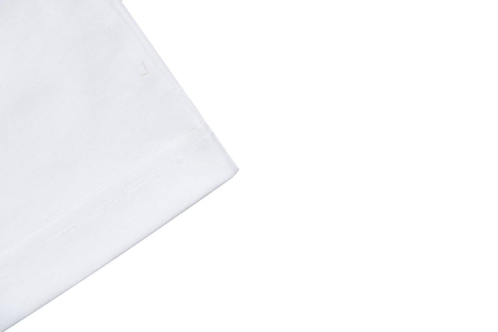 Burberry Oversized Equestrian Knight Print Short Sleeve Tee – White