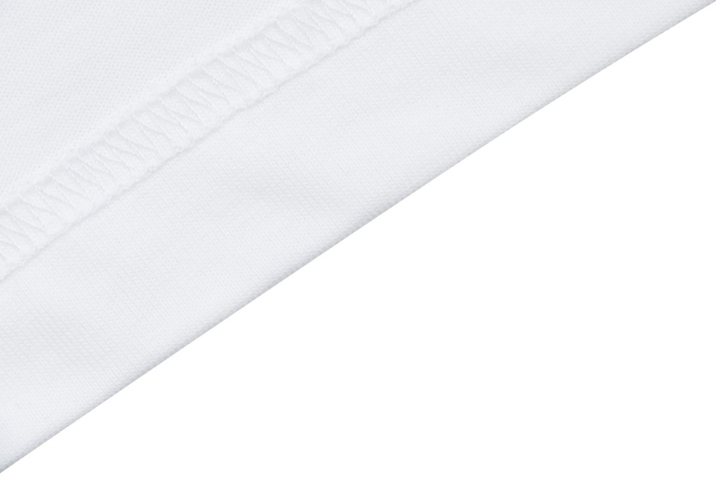 Burberry Dual Equestrian Knight Outline Embroidered Short Sleeve Tee – White