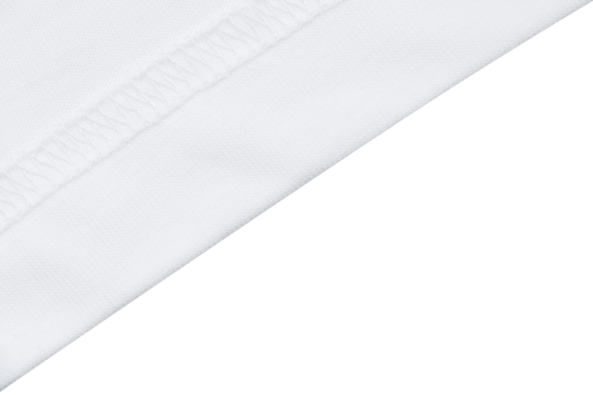 Burberry Icon Stripe Grosgrain Trim Chest Pocket Short Sleeve Tee – White