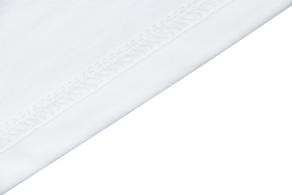 Prada Beanie Elephant Graphic Print Short Sleeve Tee – White