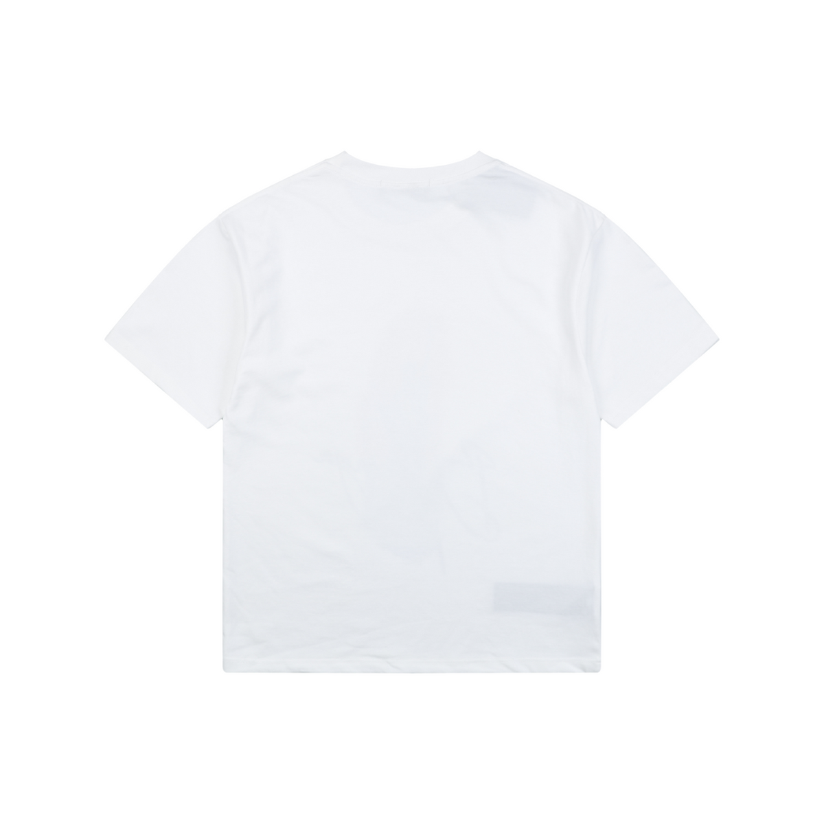 Prada Beanie Elephant Graphic Print Short Sleeve Tee – White
