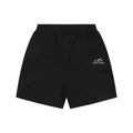 Balenciaga Retroreflective B Logo Badge Embroidered Shorts – Black