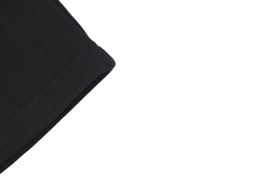 Balenciaga Retroreflective B Logo Badge Embroidered Shorts – Black