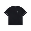 Louis Vuitton LV Monogram Jacquard Sleeve Band Short Sleeve Tee – Navy