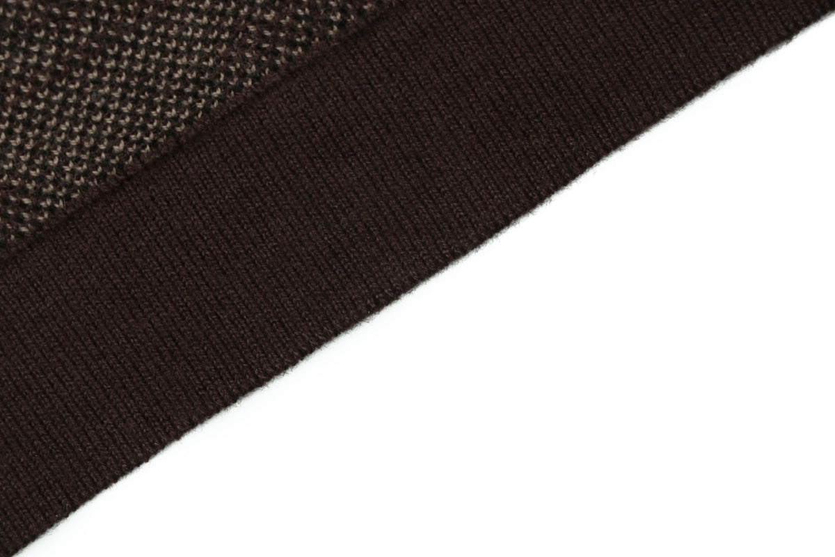 Louis Vuitton LV Monogram Gradient Jacquard Short Sleeve Tee – Brown