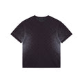 Louis Vuitton LV Monogram Gradient Jacquard Full-Coverage Short Sleeve Tee – Purple