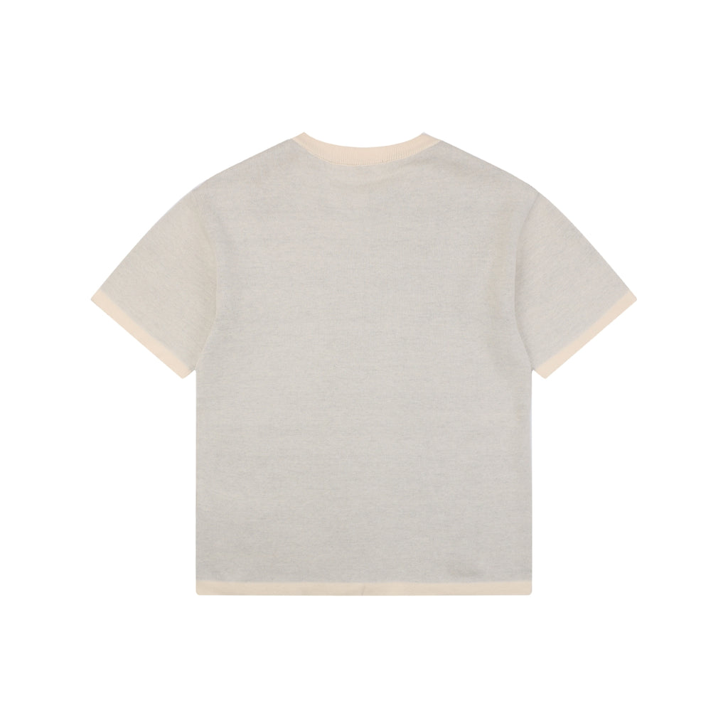 Louis Vuitton Maison Malletier Diamond Array Wordmark Print Short Sleeve Tee – Ecru