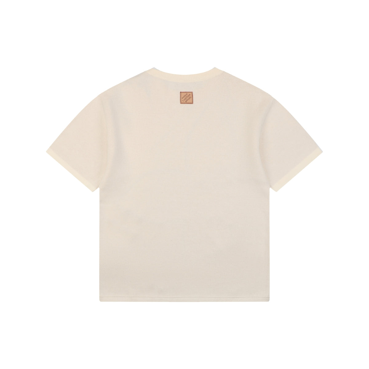 Louis Vuitton Oversized Fleur de Monogramme Jacquard Panel Short Sleeve Tee – Ecru