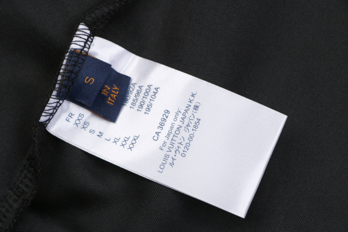 Louis Vuitton Tonal Arc Monogram Jacquard Drawstring Athletic Shorts – Black