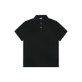 Loewe Tonal Jacquard Anagram Embroidered Polo Short Sleeve – Black