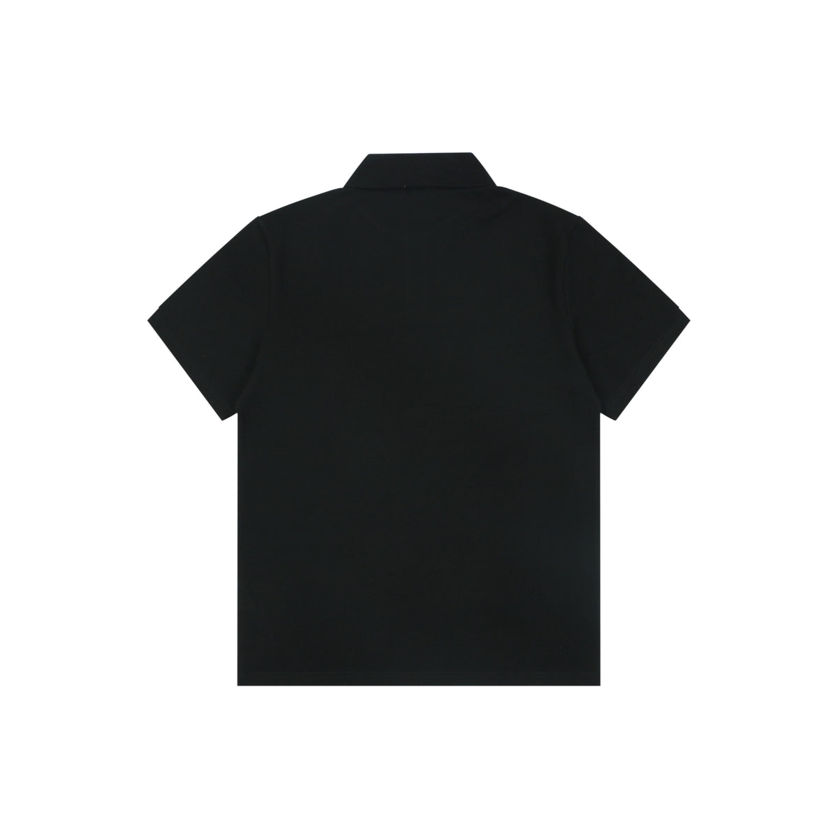 Loewe Tonal Jacquard Anagram Embroidered Polo Short Sleeve – Black