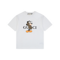 Gucci x Disney Mickey Mouse Stripe Blazer Print Short Sleeve Tee – White