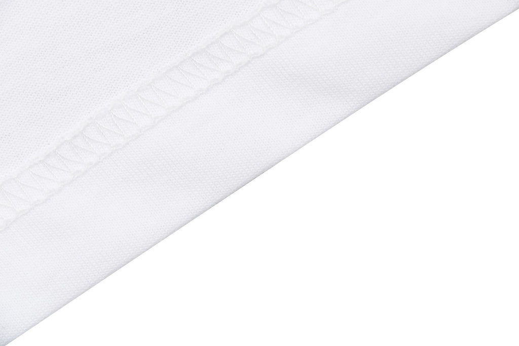 Balenciaga Layered Label Gel Print Oversized Short Sleeve Tee – White