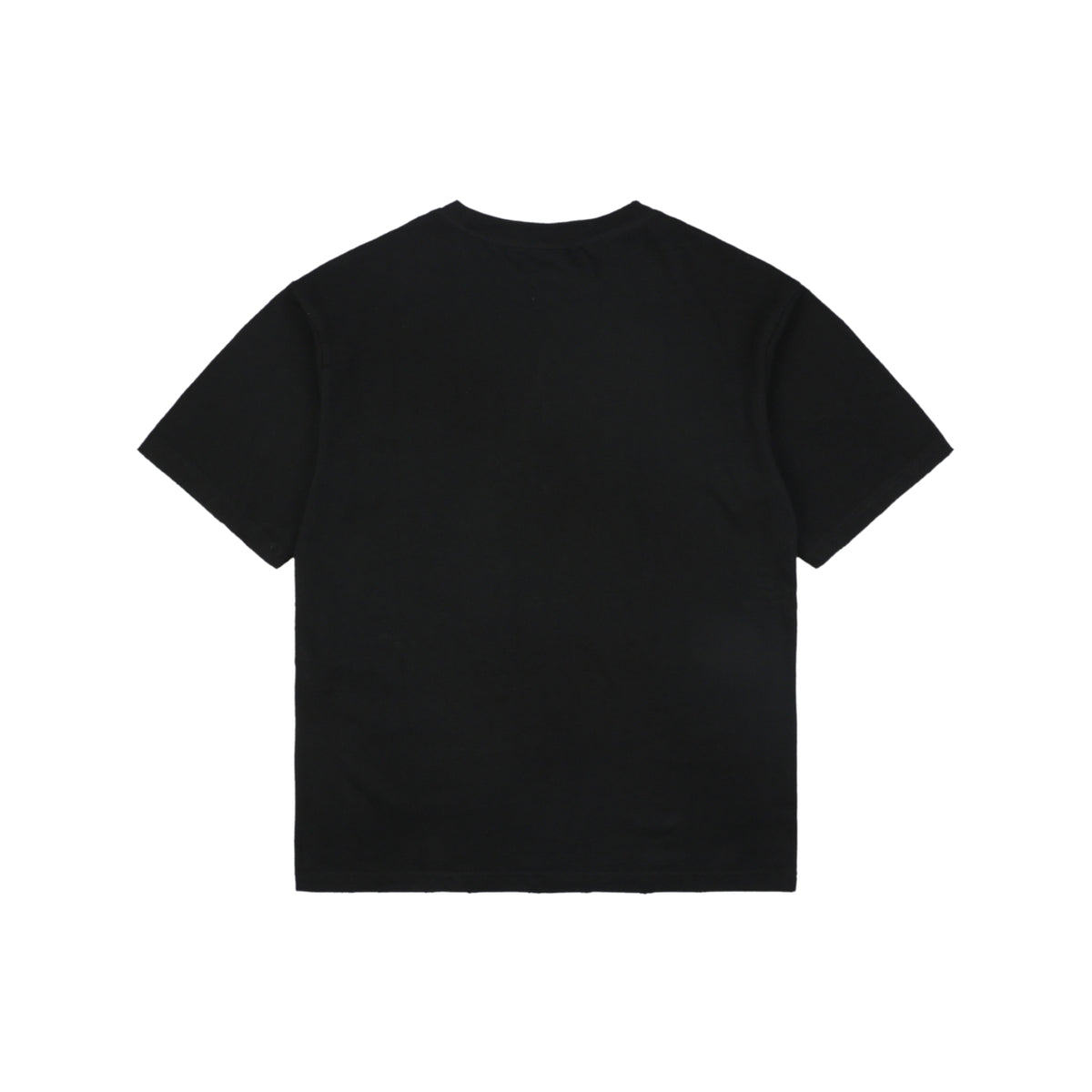 Balenciaga Dark Gothic Cathedral Heavy Metal Logo Print Oversized Short Sleeve Tee – Black