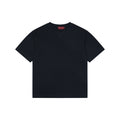 Gucci Tonal Square-Frame Script G Embroidery Badge Short Sleeve Tee – Black