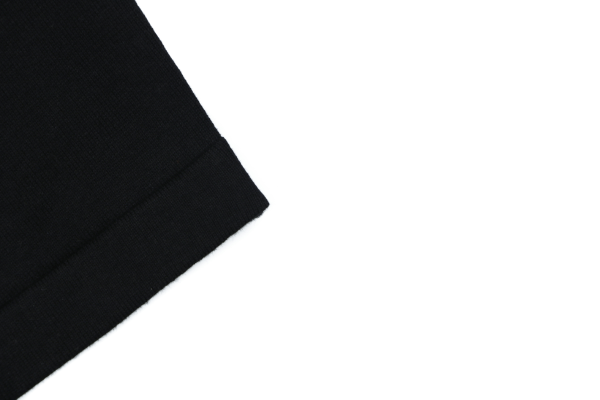 Louis Vuitton Tonal LV Monogram Jacquard Nylon Patch Pocket Short Sleeve Tee – Black
