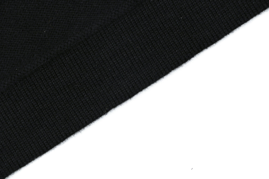 Louis Vuitton Tonal LV Monogram Jacquard Nylon Patch Pocket Short Sleeve Tee – Black