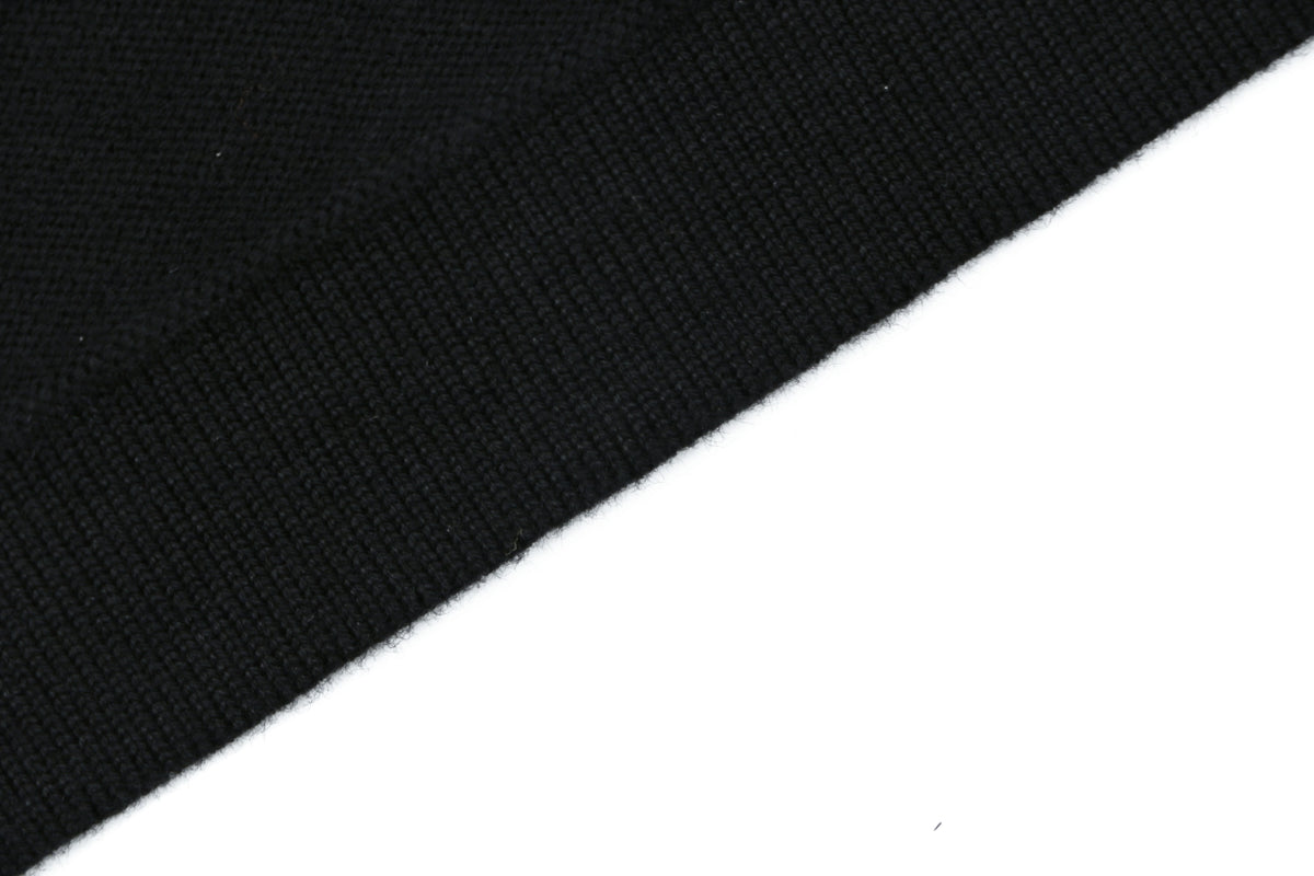 Louis Vuitton Tonal LV Monogram Jacquard Nylon Patch Pocket Short Sleeve Tee – Black
