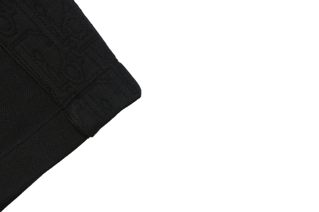 Dior Tonal Jacquard Tape Side-Stripe Shorts – Black