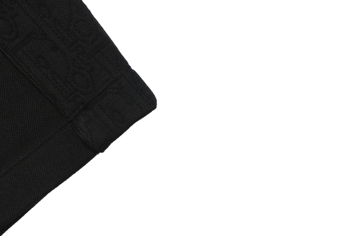 Dior Tonal Jacquard Tape Side-Stripe Shorts – Black