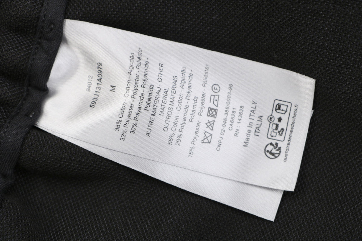 Dior Tonal Jacquard Tape Side-Stripe Shorts – Black