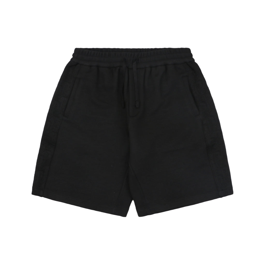 Dior Tonal Jacquard Tape Side-Stripe Shorts – Black
