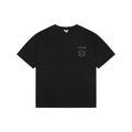 Loewe Reflective Embossed Anagram Logo Left Chest Short Sleeve Tee – Black