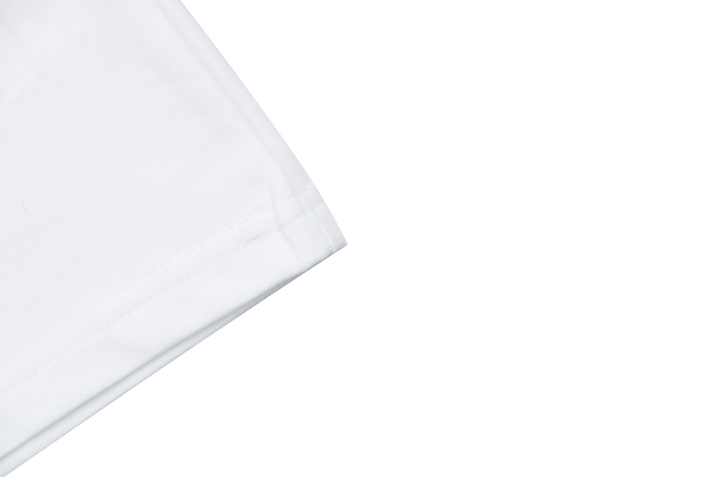 Loewe Reflective Embossed Anagram Emblem Short Sleeve Tee – White