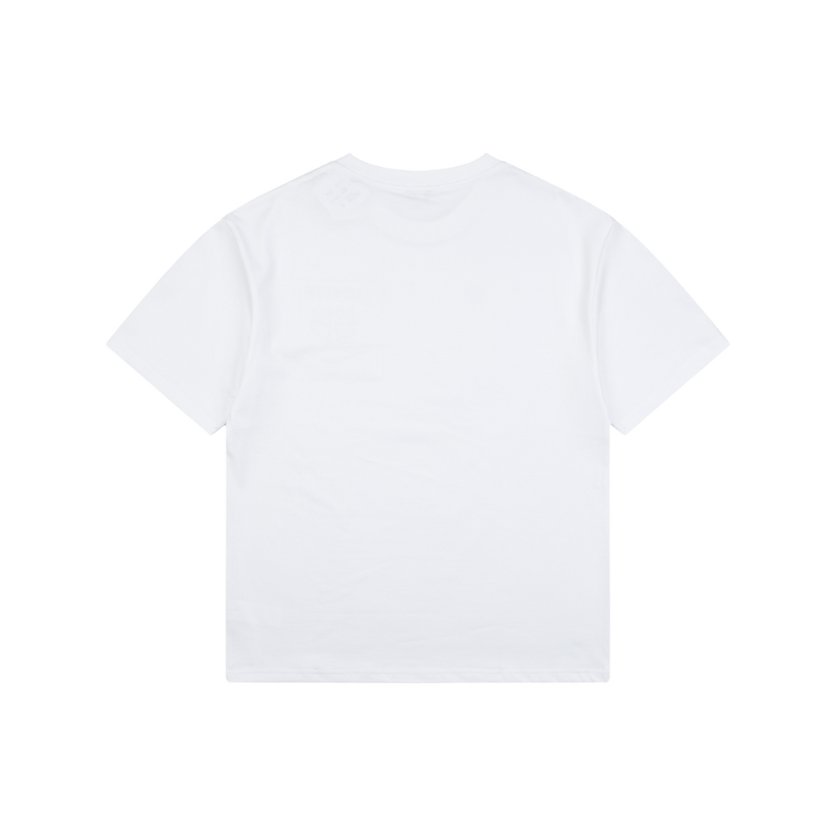 Loewe Reflective Embossed Anagram Emblem Short Sleeve Tee – White