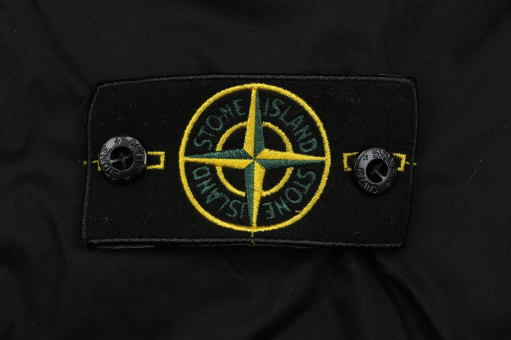 Stone Island Compass Badge Dual-Pocket Technical Cargo Trousers – Black