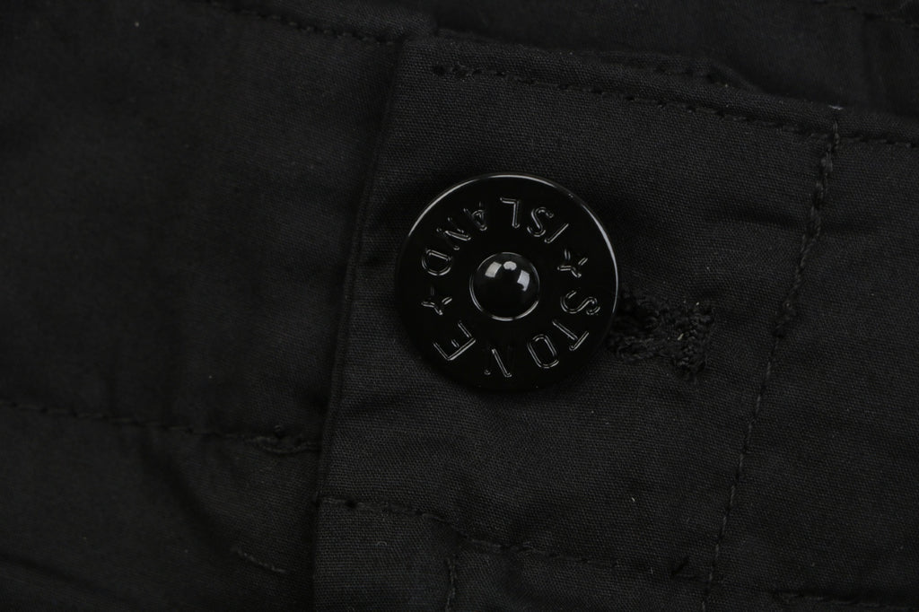 Stone Island Compass Badge Dual-Pocket Technical Cargo Trousers – Black