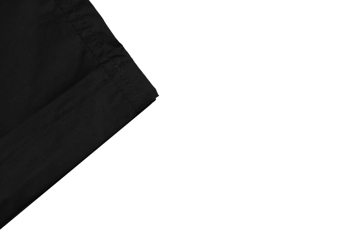 Stone Island Compass Badge Dual-Pocket Technical Cargo Trousers – Black