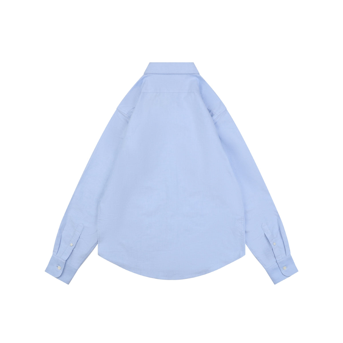 Prada Badge Logo Embroidered Long Sleeve Shirt
