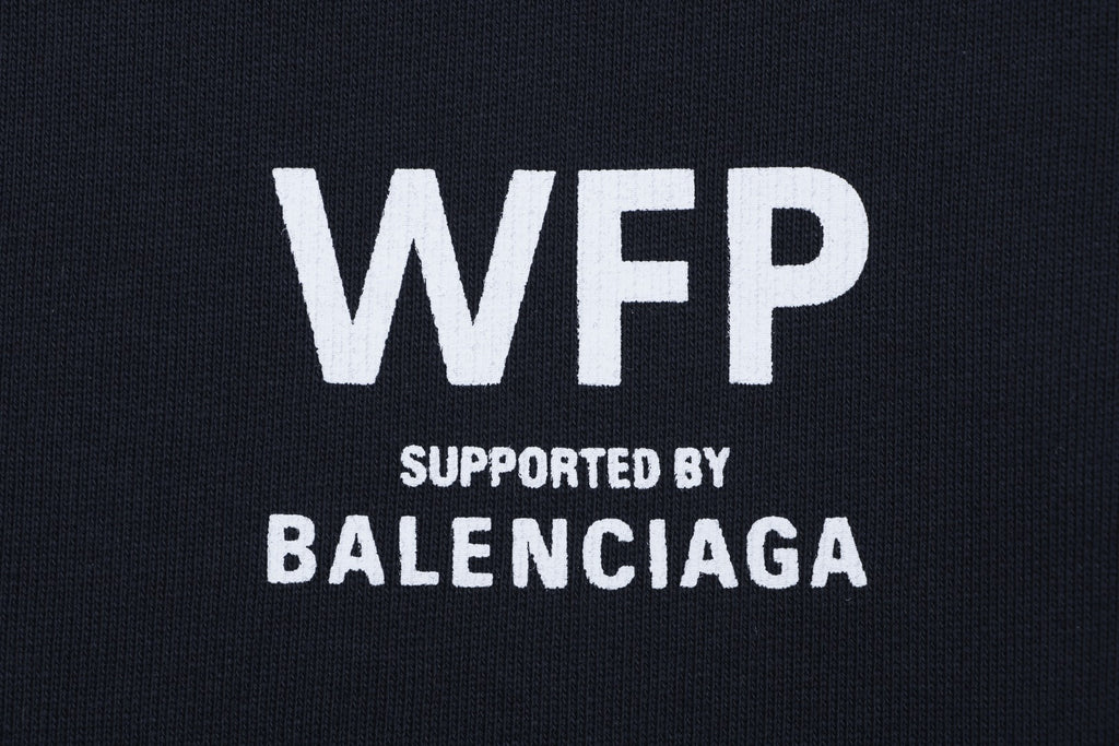 Balenciaga WFP Logo-Print Shorts Black