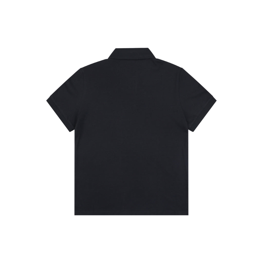Celine Arc de Triomphe PARIS Embroidered Polo Shirt Black