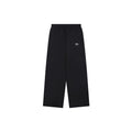 Balenciaga Ring Logo Woven Straight-Leg Trousers Black