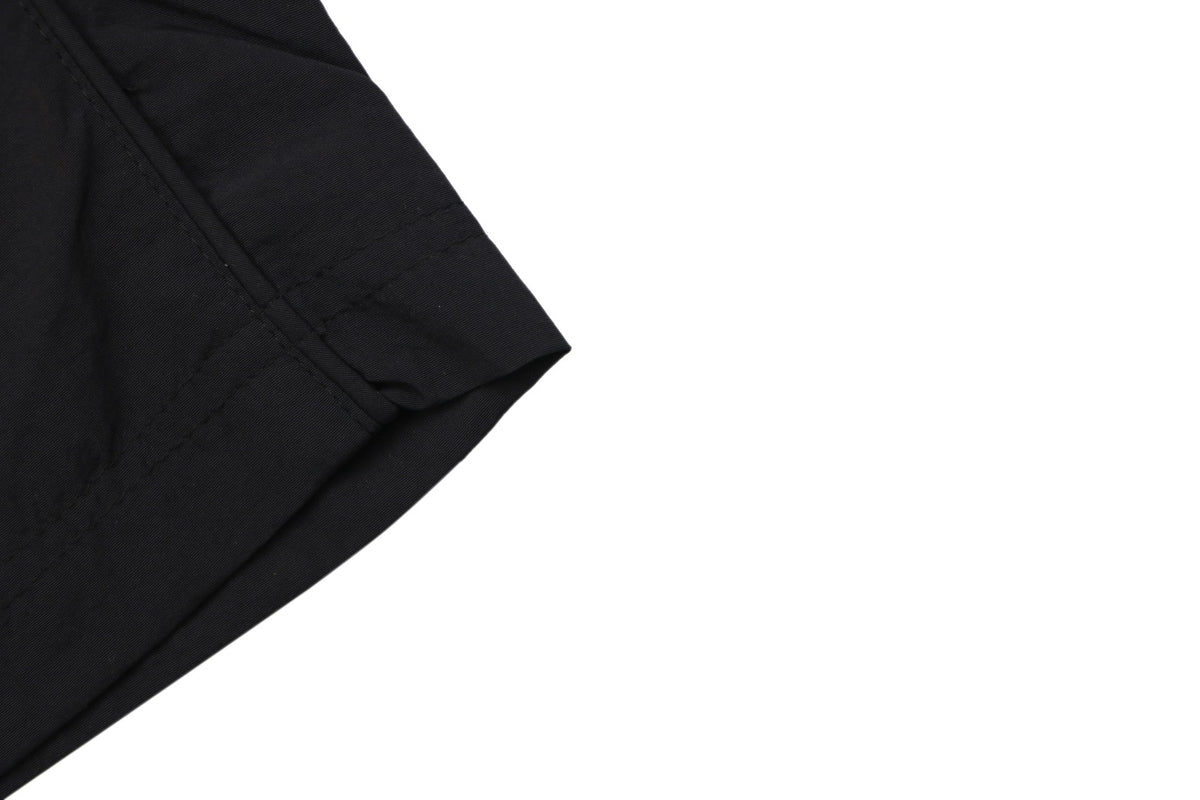 Balenciaga Ring Logo Woven Straight-Leg Trousers Black