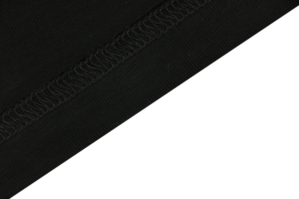 Louis Vuitton Multi-Row Logo Appliqué Short Sleeve Tee Black