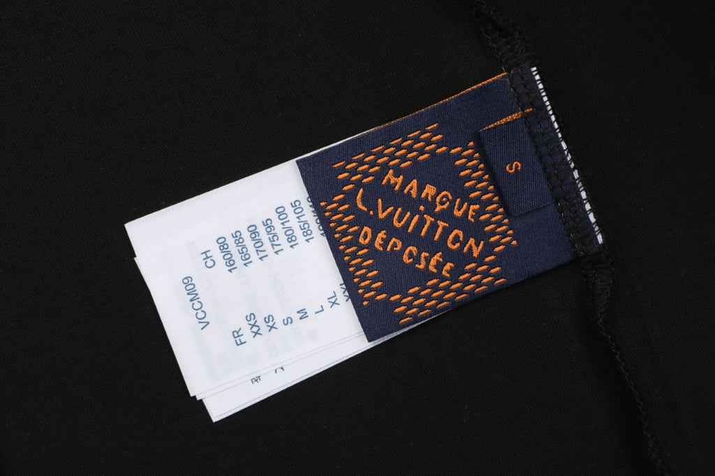 Louis Vuitton LVovers Runway Limited Print Short Sleeve Tee Black