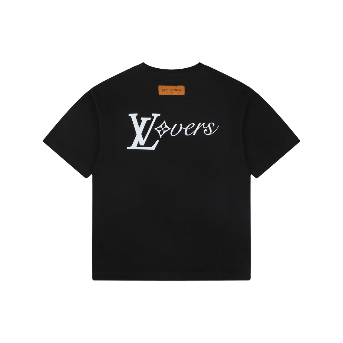 Louis Vuitton LVovers Runway Limited Print Short Sleeve Tee Black