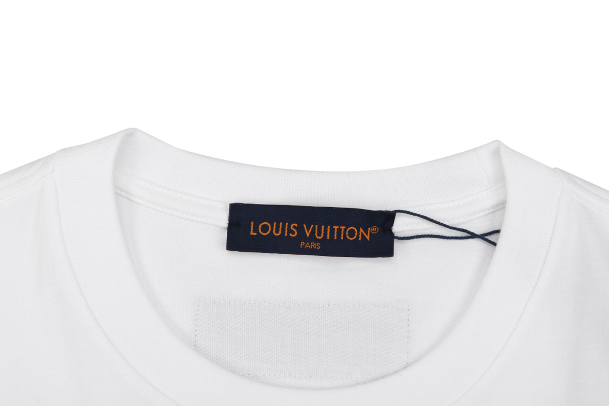 Louis Vuitton LVovers Runway Limited Print Short Sleeve Tee White