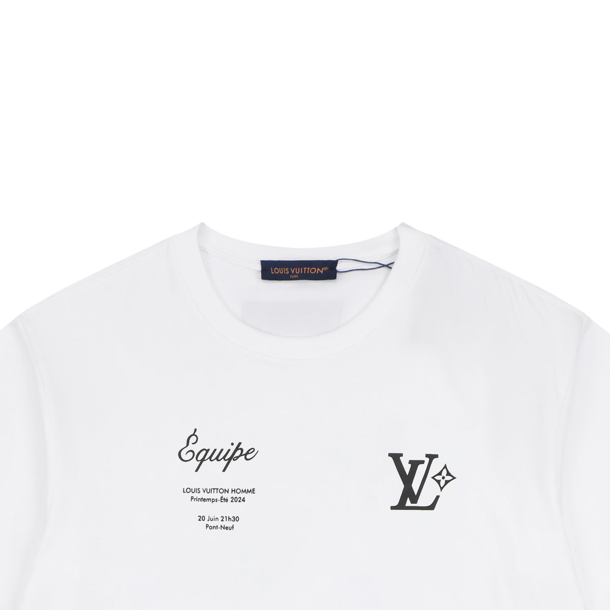 Louis Vuitton LVovers Runway Limited Print Short Sleeve Tee White