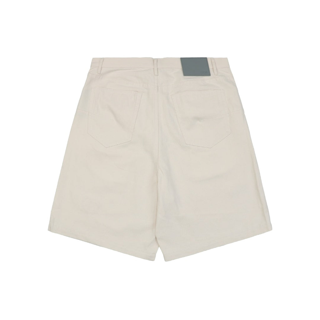Dior 24FW CD Heart Embroidered Shorts Ecru