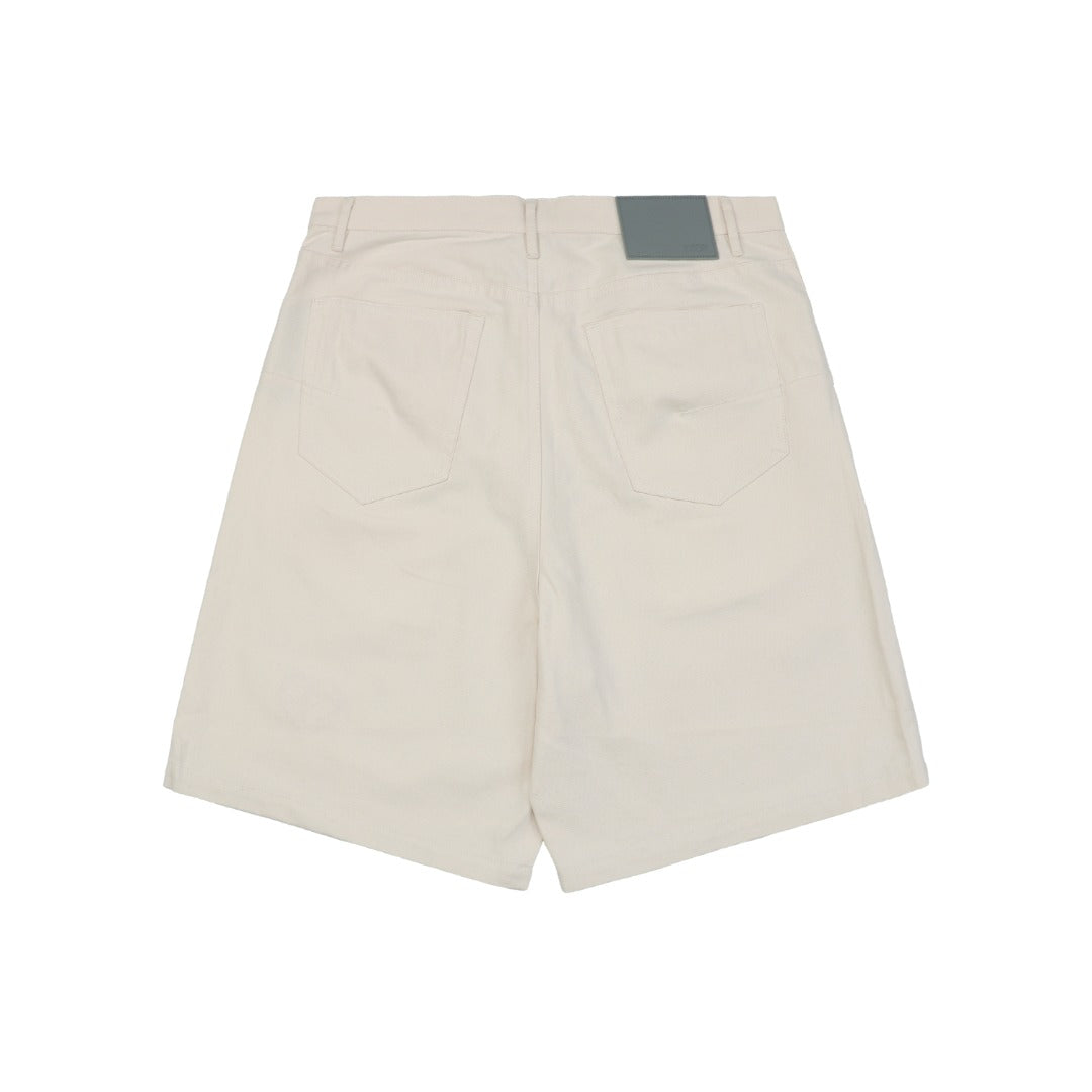 Dior 24FW CD Heart Embroidered Shorts Ecru