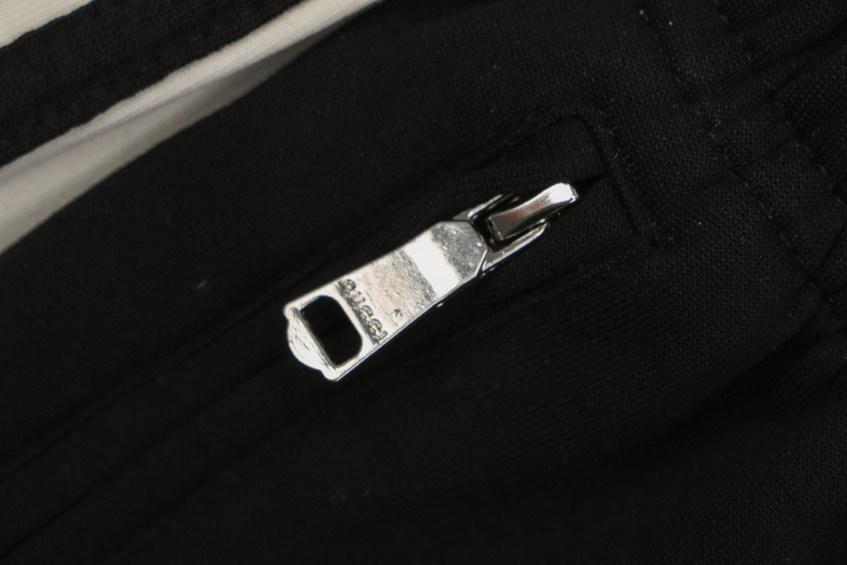 Gucci GG Supreme Webbing Side Stripe Shorts Black