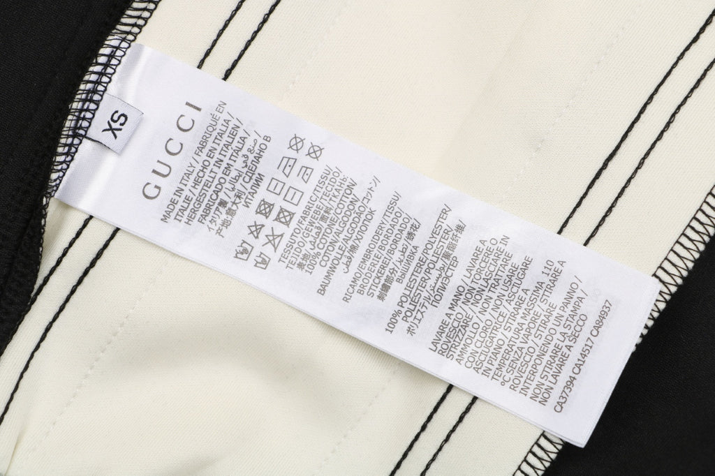 Gucci GG Supreme Webbing Side Stripe Shorts Black