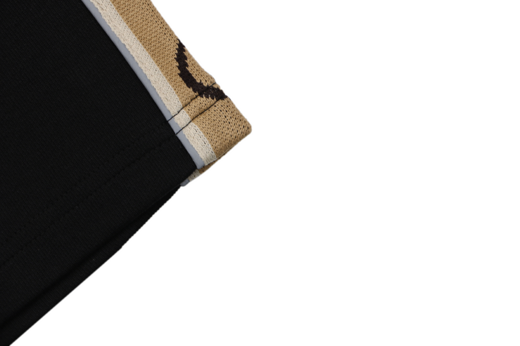 Gucci Double G Reflective Webbing Side Stripe Shorts Black