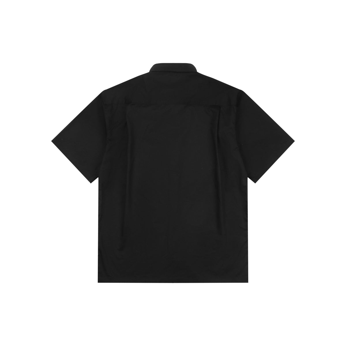 Louis Vuitton Monogram Embossed Pocket Short Sleeve Shirt Black