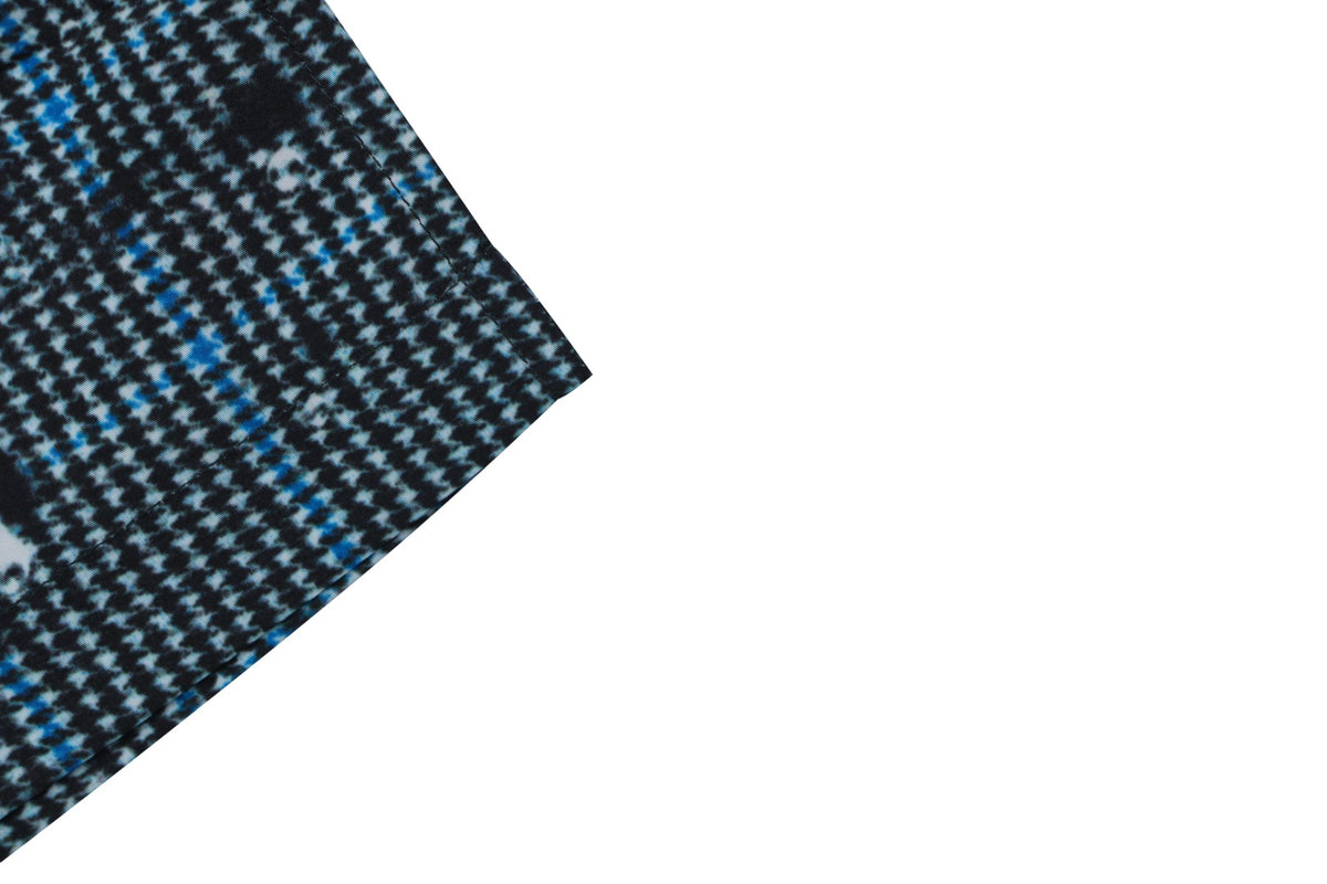 Louis Vuitton Raindrop Trompe-LʼOeil Short Sleeve Shirt Teal