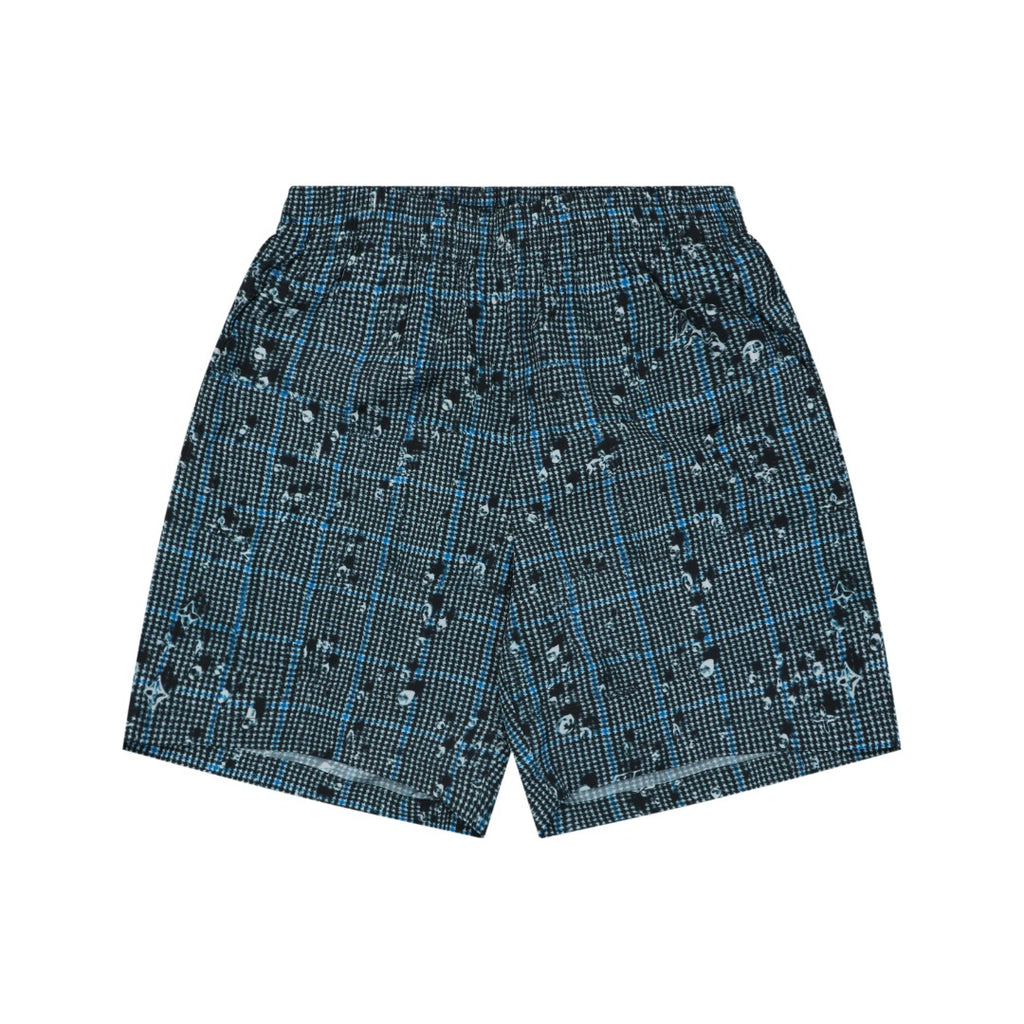 Louis Vuitton Raindrop Trompe-LʼOeil Shorts Teal